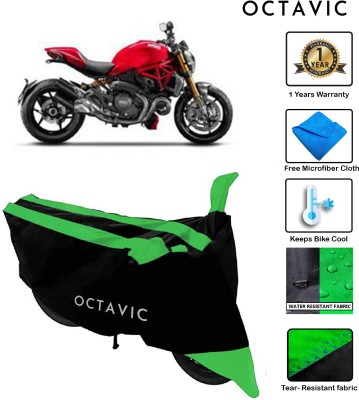 octavic Waterproof Two Wheeler Cover for Ducati(Monster 795, Green)