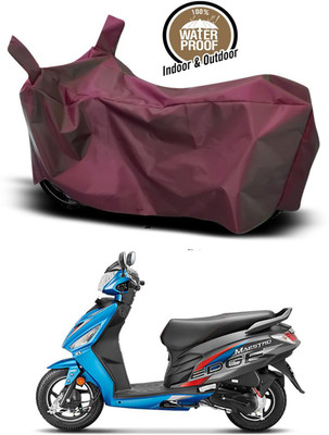 KEDIT Two Wheeler Cover for Hero(Maestro Edge, Maroon)
