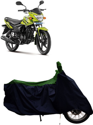 Tricway Two Wheeler Cover for Suzuki(Hayate, Green)