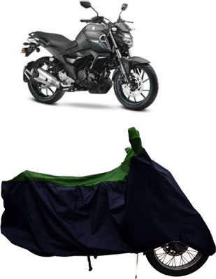 Tricway Two Wheeler Cover for Yamaha(FZ-S, Green)