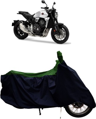 Tricway Two Wheeler Cover for Honda(CB 1000R, Green)