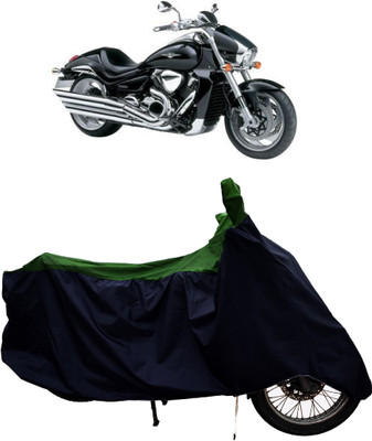 Tricway Two Wheeler Cover for Suzuki(Intruder M1800R, Green)