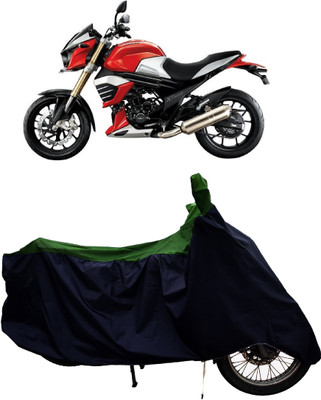 Tricway Two Wheeler Cover for Mahindra(MOJO XT 300, Green)