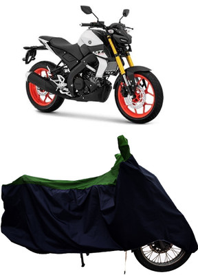 Tricway Two Wheeler Cover for Yamaha(MT 15 New BS6, Green)