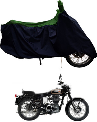 Tricway Two Wheeler Cover for Royal Enfield(Standard 350, Green)