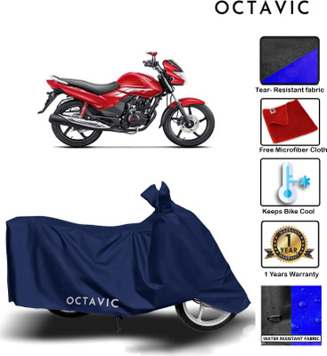 AUTOCAD Waterproof Two Wheeler Cover for Hero(Achiever, Blue)