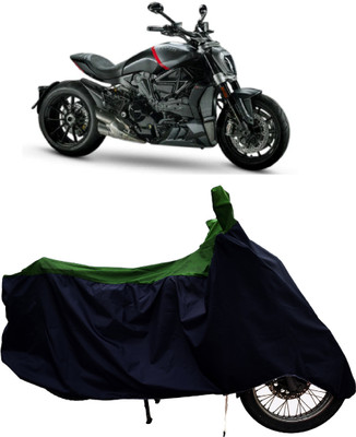 Tricway Two Wheeler Cover for Ducati(XDiavel, Green)