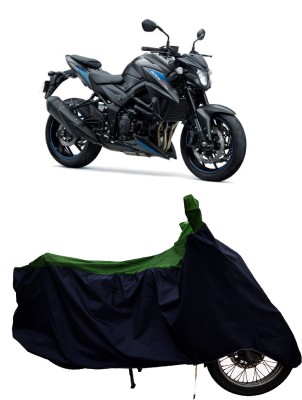 Tricway Two Wheeler Cover for Suzuki(GSX-S750, Green)