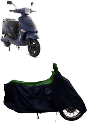 Tricway Two Wheeler Cover for Hero Electric(Electric Photon BS6, Green)