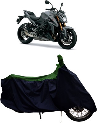 Tricway Two Wheeler Cover for Suzuki(GSX-S1000 ABS, Green)