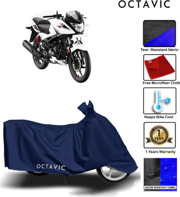 octavic Waterproof Two Wheeler Cover for Hero(Ignitor, Blue)