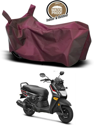 KEDIT Two Wheeler Cover for Honda(Cliq, Maroon)