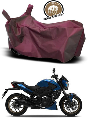 KEDIT Two Wheeler Cover for Bajaj(Dominar 400, Maroon)