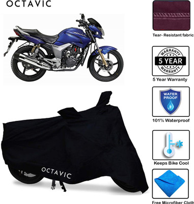 octavic Waterproof Two Wheeler Cover for Hero(CBZ TYPE 1, Blue)