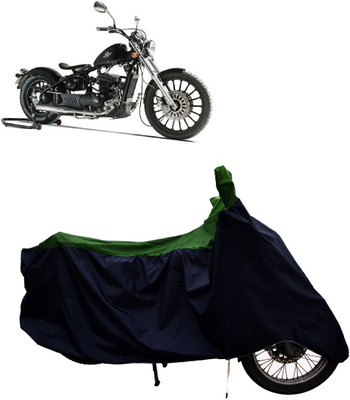 Tricway Two Wheeler Cover for Royal Enfield(Bobber 350, Green)