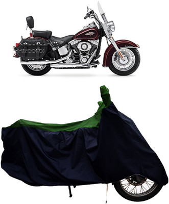 Tricway Two Wheeler Cover for Harley Davidson(Heritage Softail Classic, Green)