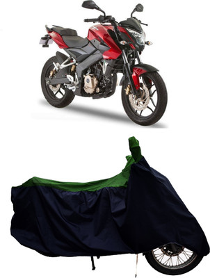 Tricway Two Wheeler Cover for Bajaj(Pulsar 180NS BS6, Green)