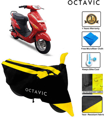 octavic Waterproof Two Wheeler Cover for Hero(E Sprint, Yellow)