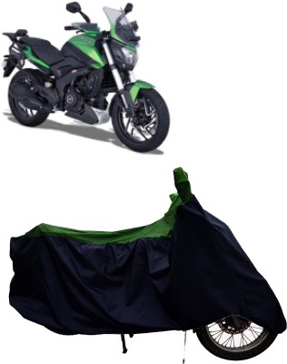 Tricway Two Wheeler Cover for Bajaj(Dominar, Green)