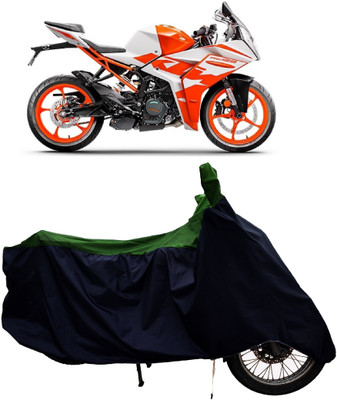Tricway Two Wheeler Cover for KTM(RC 125 BS6, Green)