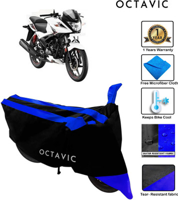 octavic Waterproof Two Wheeler Cover for Hero(Ignitor, Blue)