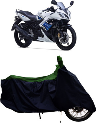 Tricway Two Wheeler Cover for Yamaha(YZF R15S BS6, Green)
