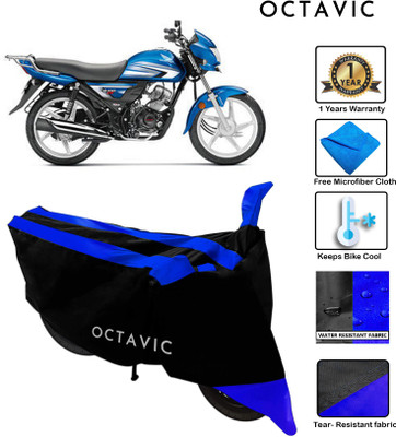 octavic Waterproof Two Wheeler Cover for Hero(CD 110 Dream, Blue)
