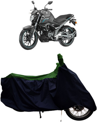 Tricway Two Wheeler Cover for Yamaha(FZ-S Fi Version 3.0, Green)