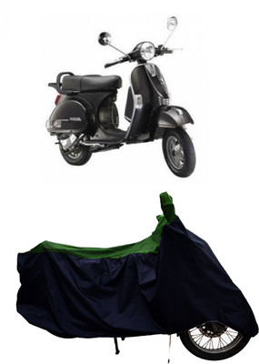 Tricway Two Wheeler Cover for LML(Star Euro, Green)