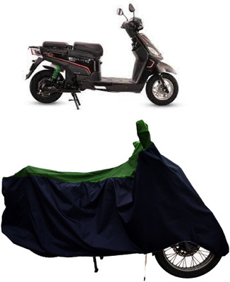 Tricway Two Wheeler Cover for Hero Electric(Electric NYX e5 BS6, Green)