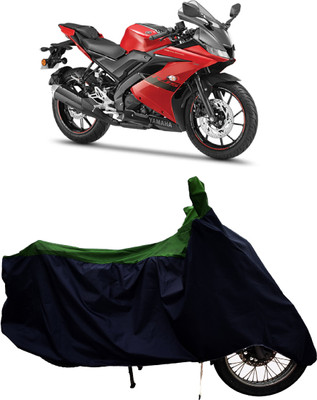 Tricway Two Wheeler Cover for Yamaha(YZF-R15 V3 New BS6, Green)