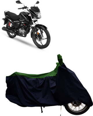 Tricway Two Wheeler Cover for Hero(MotoCorp Glamour, Green)