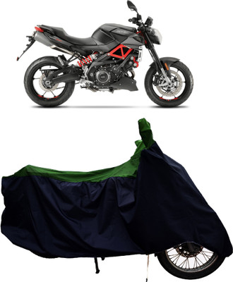 Tricway Two Wheeler Cover for Aprilia(Shiver 900 BS6, Green)