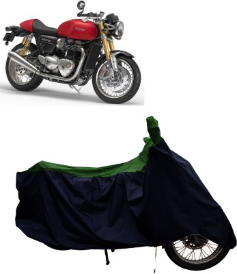 Tricway Two Wheeler Cover for Triumph(Thruxton 1200 R, Green)