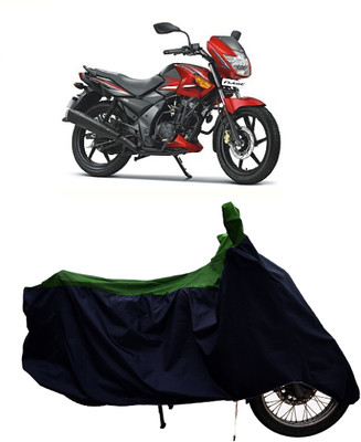 Tricway Two Wheeler Cover for TVS(Flame DS 125, Green)