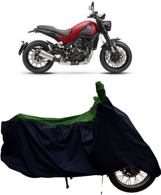 Tricway Two Wheeler Cover for Benelli(Leoncino, Green)