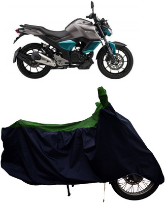 Tricway Two Wheeler Cover for Yamaha(FZ S V3, Green)