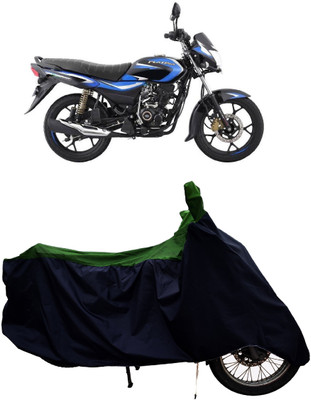 Tricway Two Wheeler Cover for Bajaj(Platina 110 H-Gear, Green)