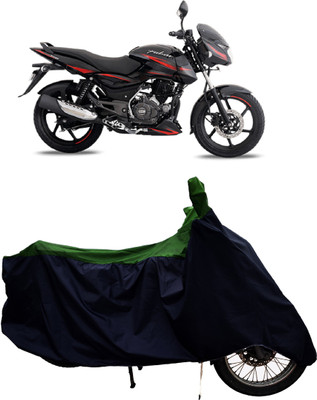 Tricway Two Wheeler Cover for Bajaj(Pulsar 150 BS6, Green)