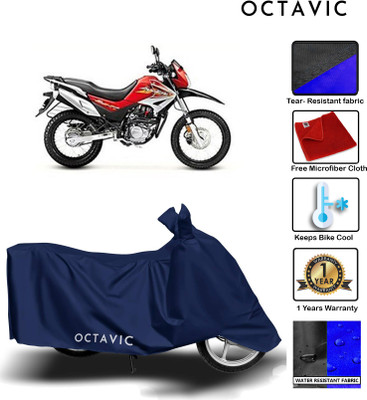 octavic Waterproof Two Wheeler Cover for Hero(Impulse, Blue)