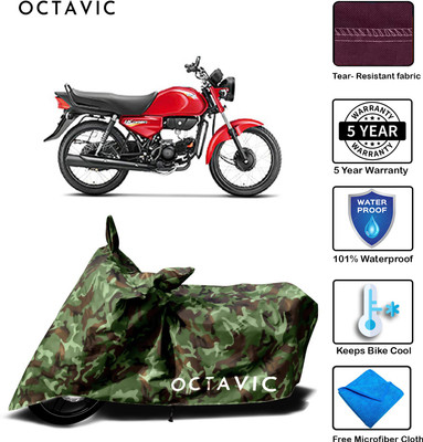 octavic Waterproof Two Wheeler Cover for Hero(CD Dawn, Green)