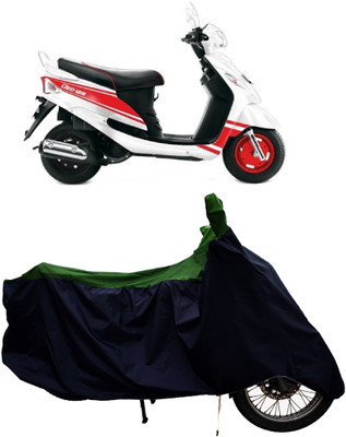 Tricway Two Wheeler Cover for Mahindra(Rodeo UZO, Green)