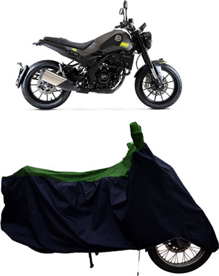 Tricway Two Wheeler Cover for Benelli(Leoncino 250, Green)
