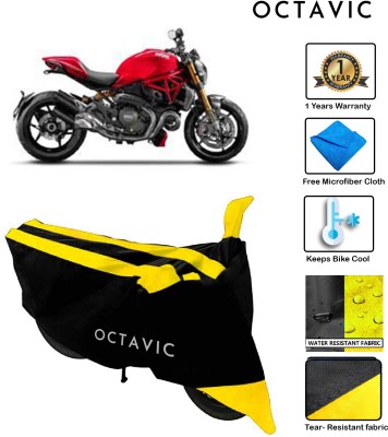 octavic Waterproof Two Wheeler Cover for Ducati(Monster 795, Yellow)