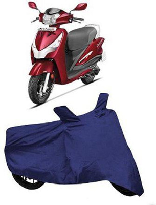 Aretas Two Wheeler Cover for Hero(Destini 125, Blue)