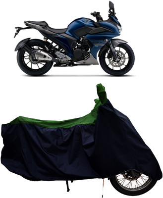 Tricway Two Wheeler Cover for Yamaha(Fazer 25 BS6, Green)