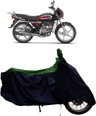 Tricway Two Wheeler Cover for Hero(MotoCorp Splendor Plus, Green)