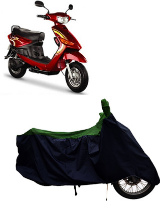 Tricway Two Wheeler Cover for Indus(Yo Spark, Green)