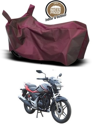 KEDIT Waterproof Two Wheeler Cover for Universal For Bike(Xtreme Sports, Maroon)