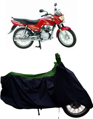 Tricway Two Wheeler Cover for LML(CRD, Green)